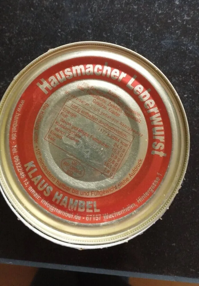 Hausmacher Leberwurst