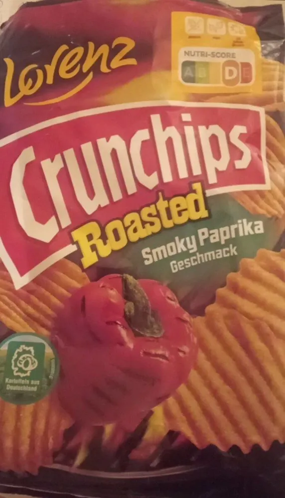 Crunchips Roasted Smoky Paprika Geschmack