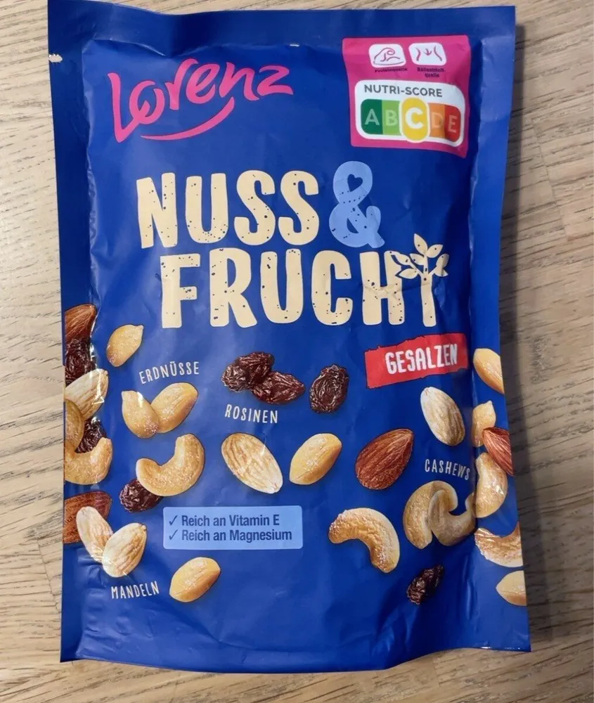 Nuss&Frucht gesalzen