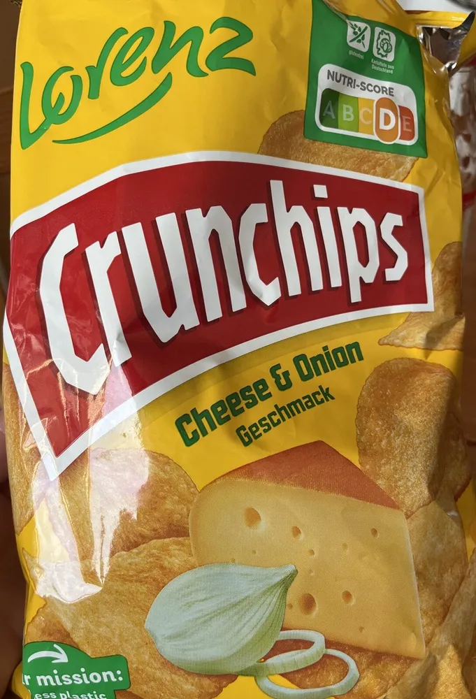 Crunchips Cheese & Onion 150g