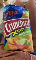 Crunchips x-cut chili & lime