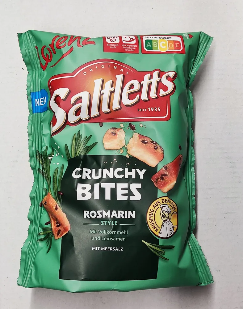 Saltletts Crunchy Bites - Rosmarin Style