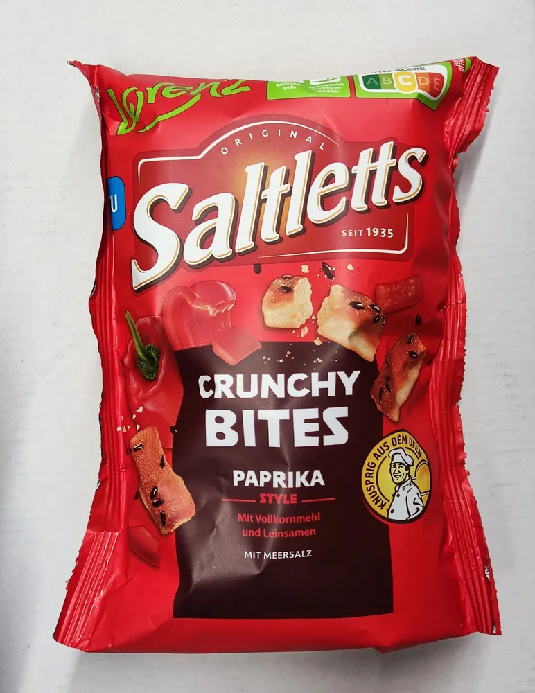 Saltletts Crunchy Bites - Paprika Style