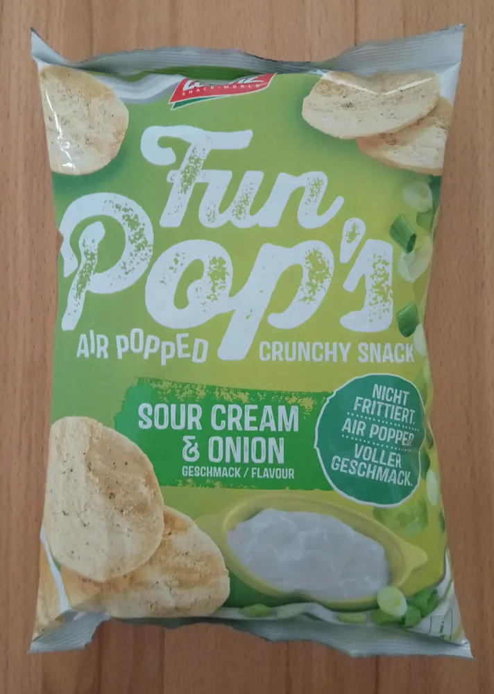 Fun Pop's Sour Cream & Onion Geschmack