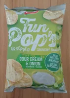 Fun Pop's Sour Cream & Onion Geschmack