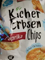 Kicher Erbsen Chips Paprika