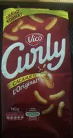 Curly cacahuète