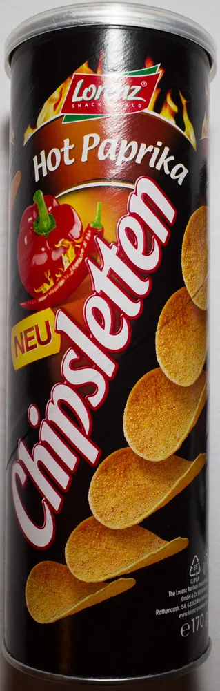 Chipsletten Hot Paprika
