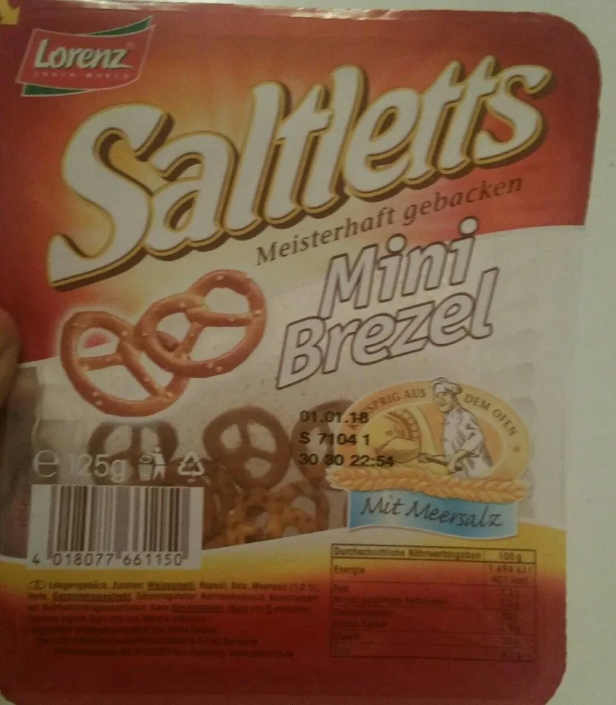 Saltletts Minibrezel