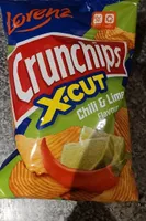 Crunchips XCut Chilli and Lime Flavour