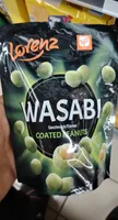 Cacahuetes cubiertos de salsa wasabi bolsa 100 g