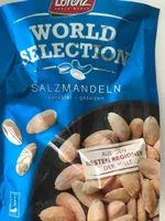 Salzmandeln gesalzen