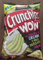 Crunchips Cream and Mild Wasabi