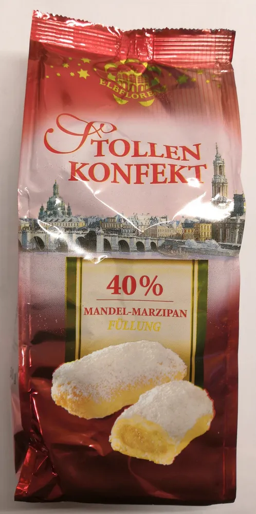 Stollenkonfekt 40% Mandel-Marzipan-Füllung