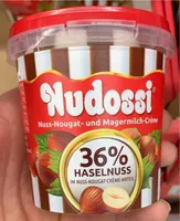 Nuss-Nougat- und Magermilchcreme