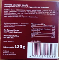 Brownie american classic
