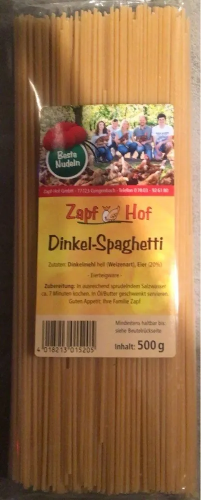 Dinkel-Spaghetti