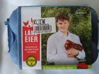 Ländeier - 6 frische große Eier XL