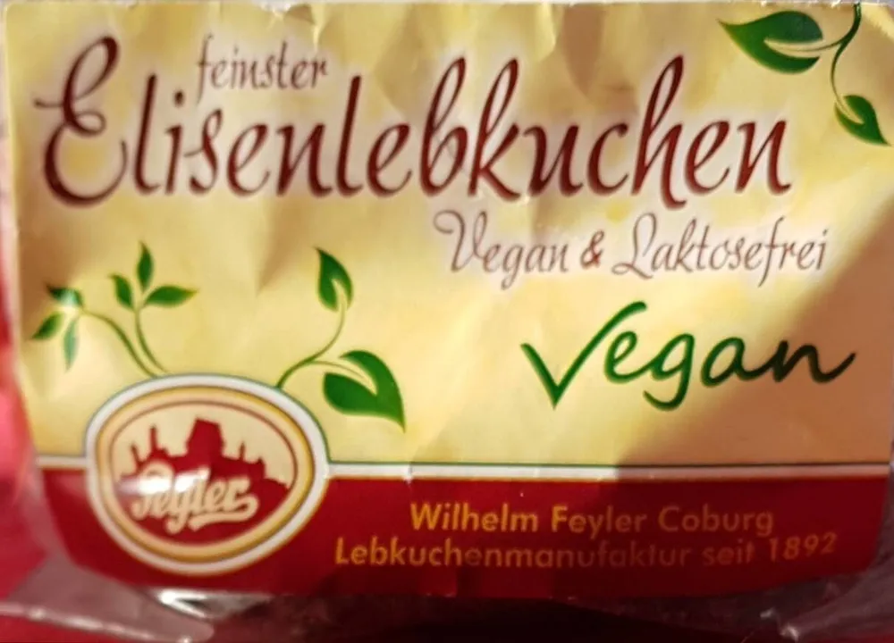 Elisenlebkuchen vegan
