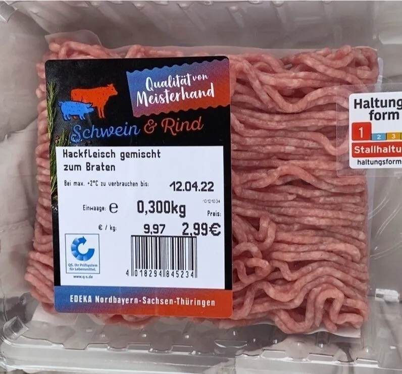 Hackfleisch gemischt