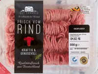 Hackfleisch frisch vom Rind