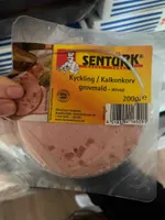 Kyckling Kalkonkorv med paprika skivad 200g Sentürk