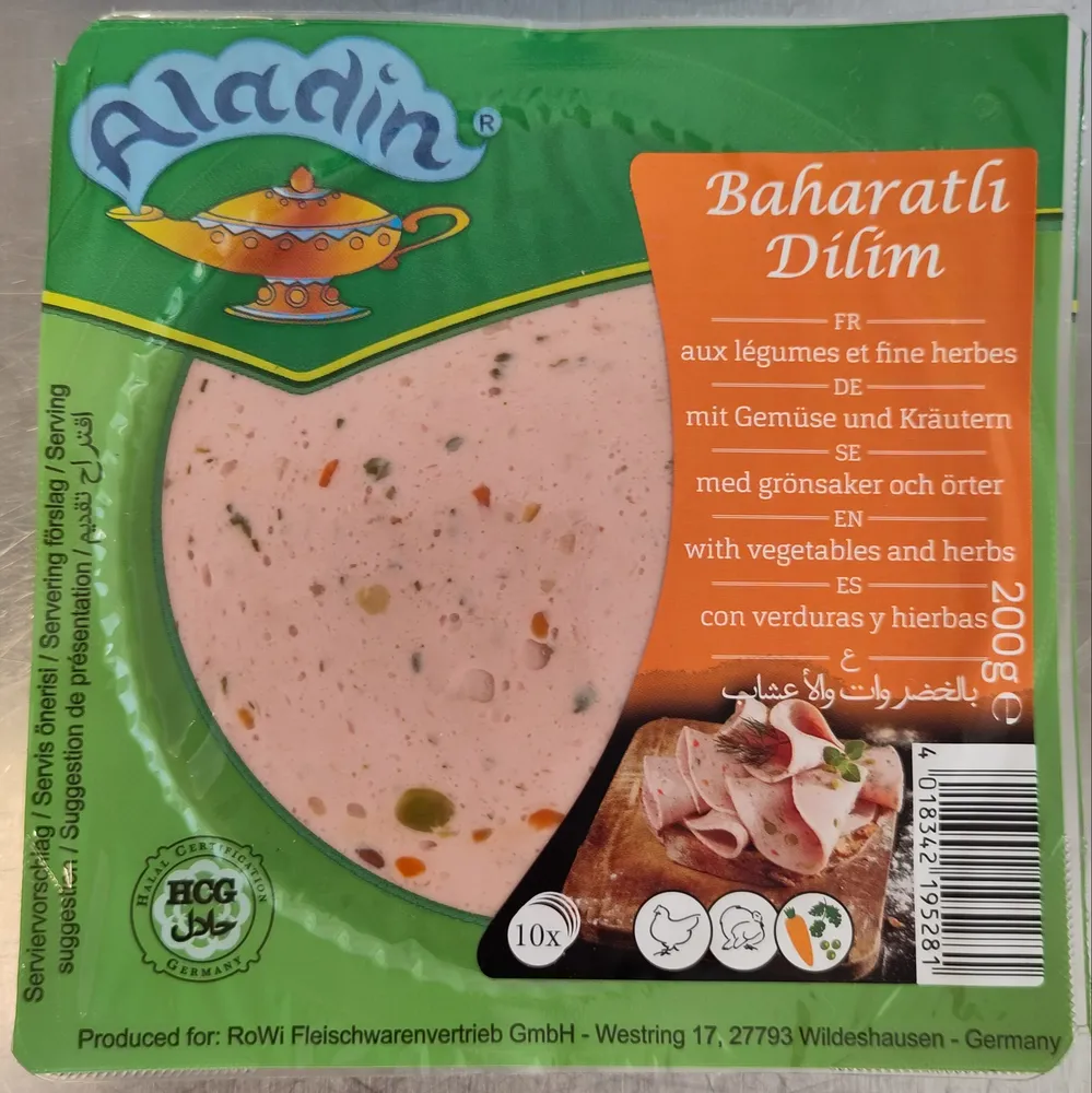 Baharalti Dilim aux Légumes et Fines Herbes