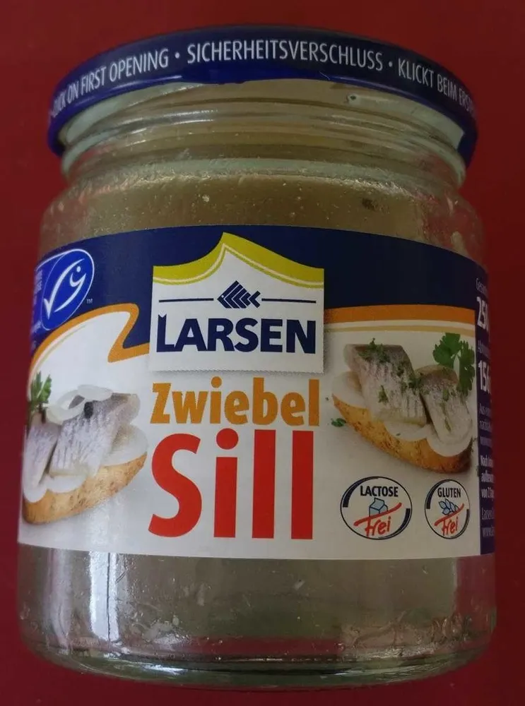 Zwiebel Sill Heringshappen