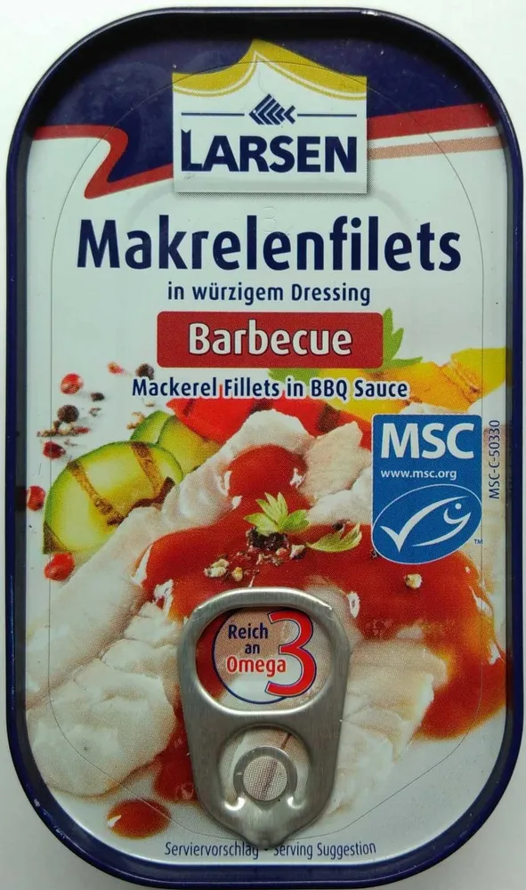 Makrelenfilets Barbecue
