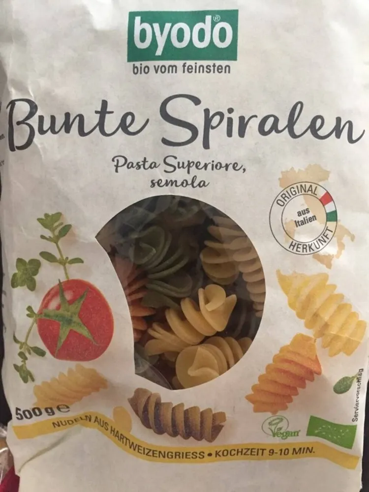 Bunte Spiralen