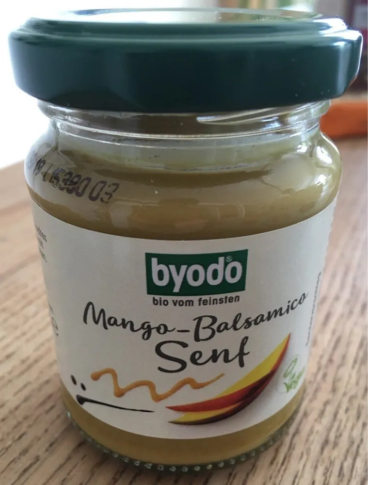 Mango-balsamico senf
