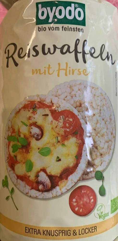 Reiswaffeln mit Hirse