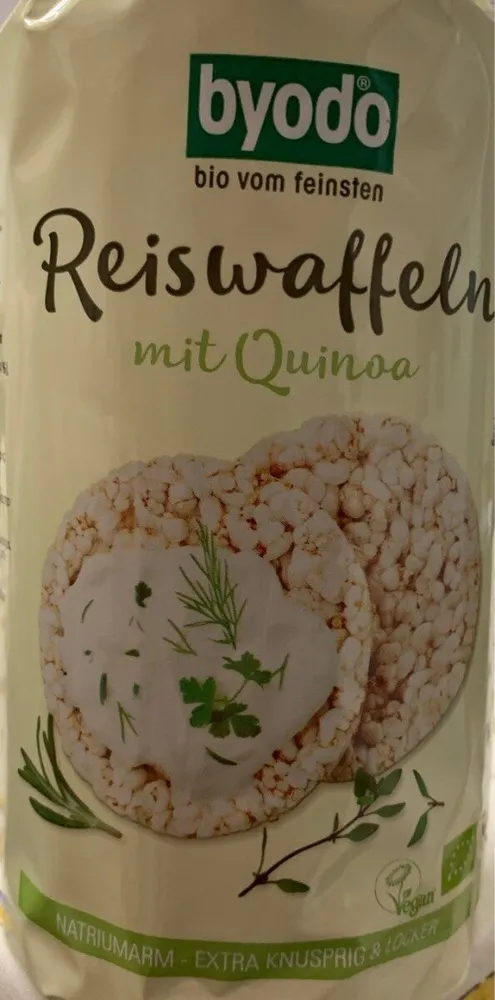 Rice cakes with quinoa, unsalted