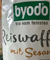 Reiswaffeln mit Sesam