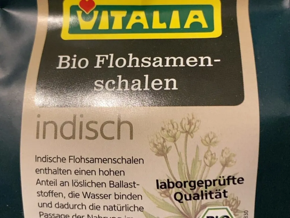 Bio Flohsamenschalen