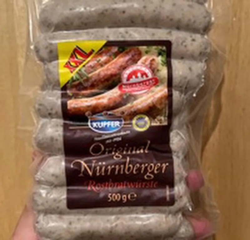 Nürnberger Rostbratwurst