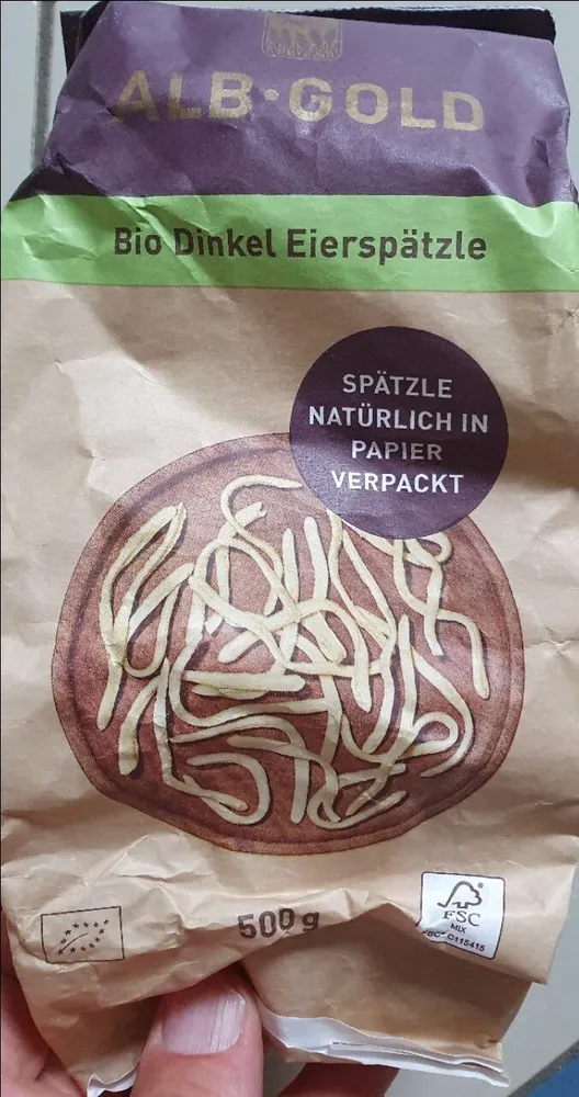 Eierspätzle Bio Dinkel