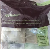 Bio Dinkel Maultaschen mit Gemüse und Ricotta