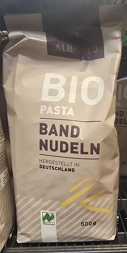 BIO PASTA BAND NUDELN
