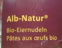 Pâtes aux œufs bio