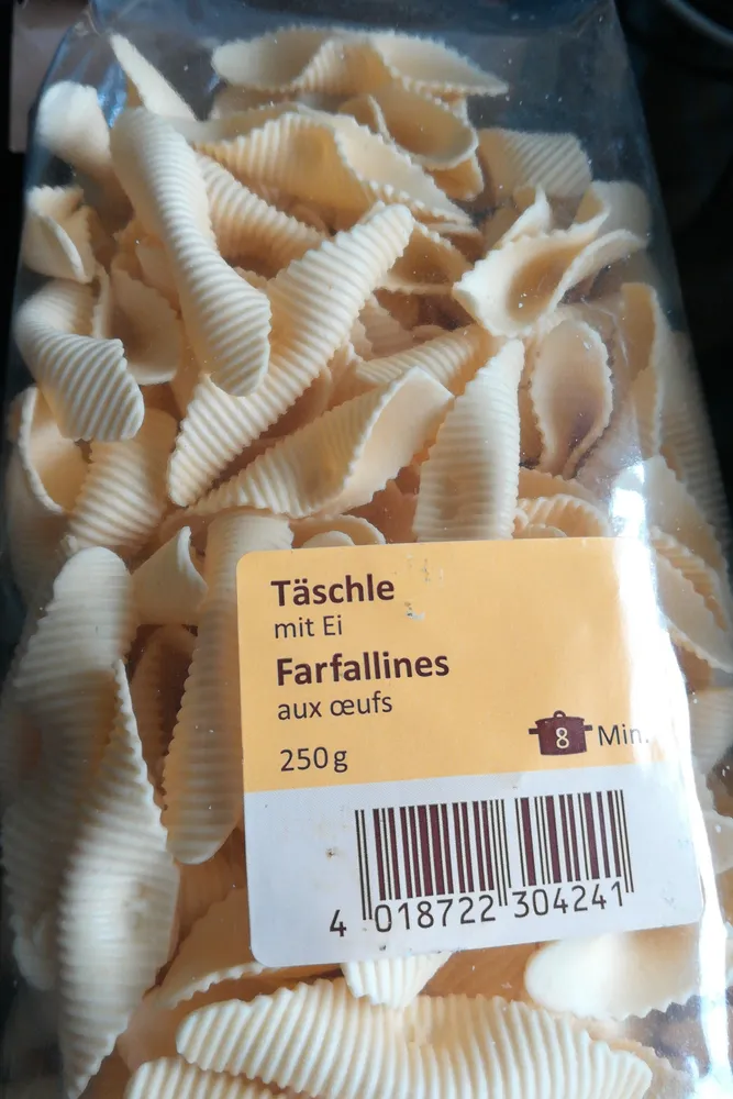 Farfallines Aux Oeufs