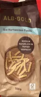 Fusilli bio au blé