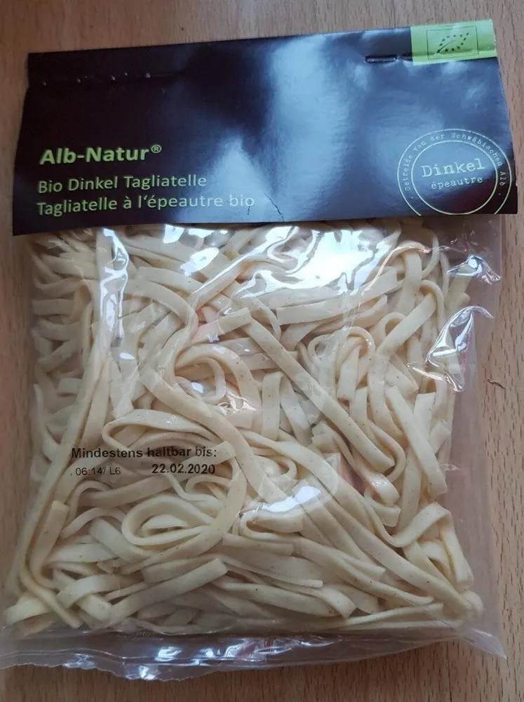 Tagliatelles à l'épeautre BIO