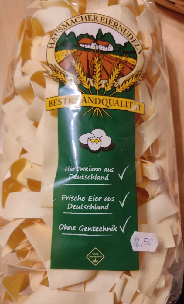 Hausmacher Eiernudeln
