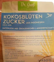 Dr. Groß Bio Kokosblütenzucker (450 G) Von Dr. Groß