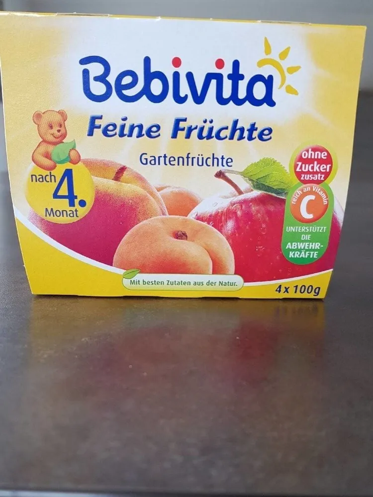Gartenfrüchte Becher