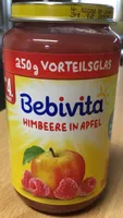 Himbeere in Apfel