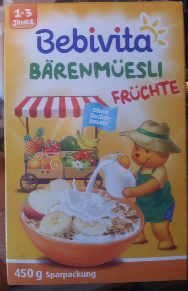 Bärenmüsli Früchte