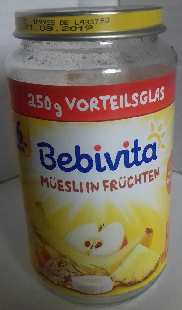 Müesli in Früchten