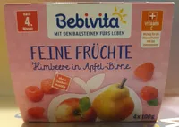 Feine Früchte Himbeere in Apfel-Birne